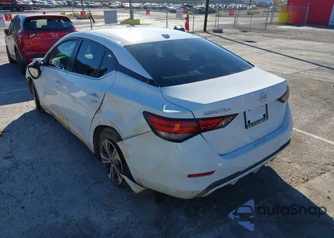 2021 Nissan Sentra Sv Xtronic Cvt z USA, uszkodzony, nr VIN 3N1AB8CV8MY268314